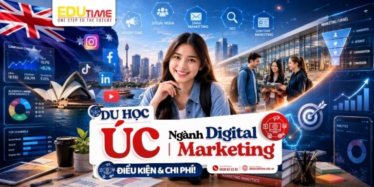 Du học Úc ngành Digital Marketing: Điều kiện và chi phí!
