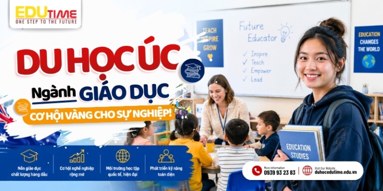 Du học Úc ngành Giáo dục: Cơ hội vàng cho sự nghiệp!