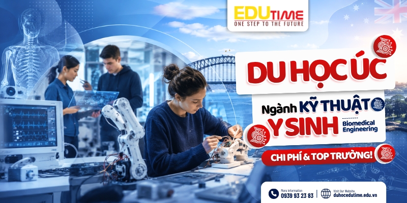 du học úc ngành kỹ thuật y sinh: chi phí và top trường!