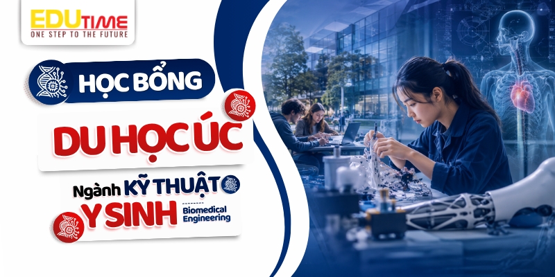 học bổng du học úc ngành kỹ thuật y sinh