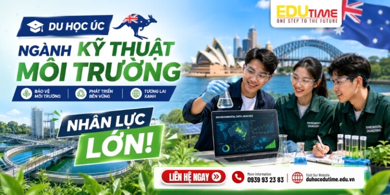 Du học Úc ngành Kỹ thuật môi trường: Nhân lực lớn!