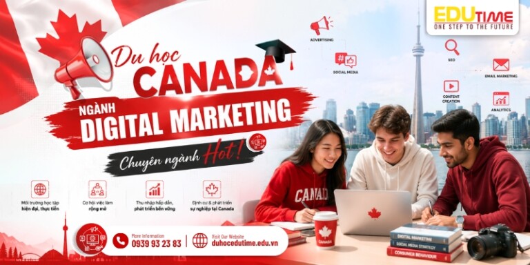 Du học Canada ngành Digital Marketing: Chuyên ngành Hot!