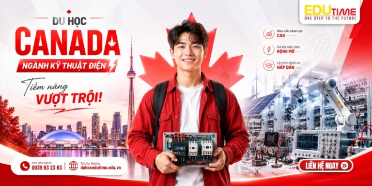 Du học Canada ngành Kỹ thuật điện: Tiềm năng vượt trội!