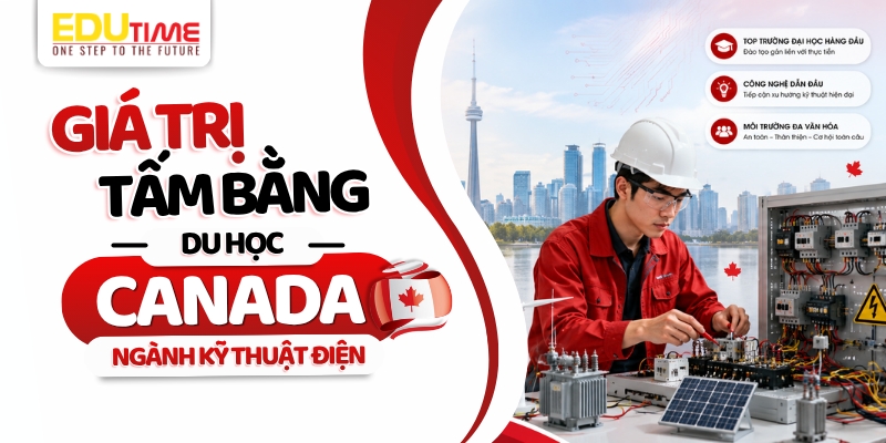 giá trị tấm bằng du học canada ngành kỹ thuật điện