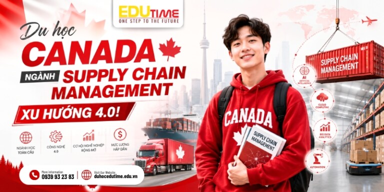 Du học Canada ngành Supply Chain Management: Xu hướng 4.0!