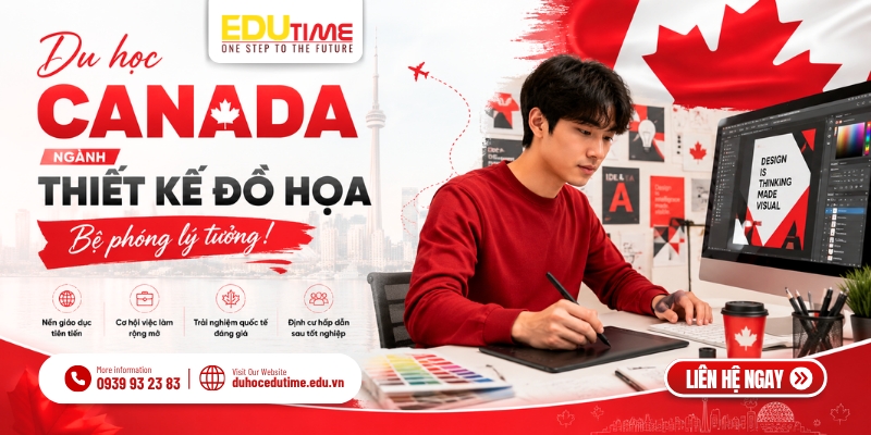 du học canada ngành thiết kế đồ họa: bệ phóng lý tưởng!