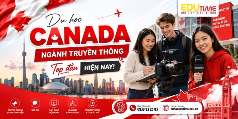 Du học Canada ngành Truyền thông: Top đầu hiện nay!