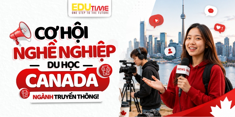 cơ hội nghề nghiệp du học canada ngành truyền thông