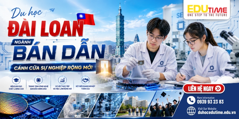 du học đài loan ngành bán dẫn: cánh cửa sự nghiệp rộng mở!