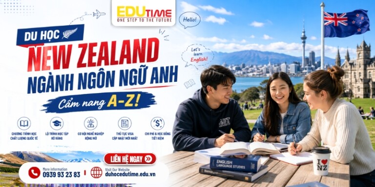 Du học New Zealand ngành Ngôn ngữ Anh: Cẩm nang A-Z!