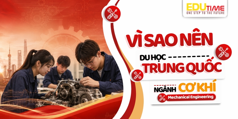 vì sao nên du học trung quốc ngành cơ khí?