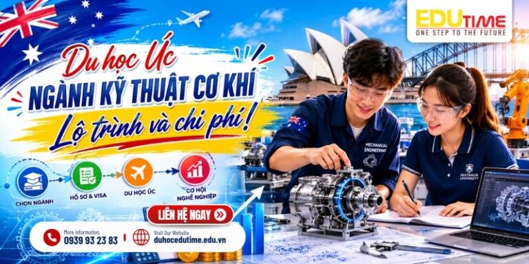 Du học Úc ngành Kỹ thuật cơ khí: Lộ trình và chi phí!