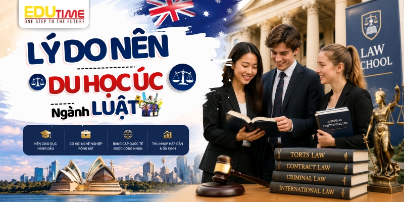 lý do nên lựa chọn du học úc ngành luật