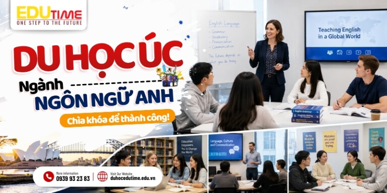Du học Úc ngành Ngôn ngữ Anh: Chìa khóa để thành công!