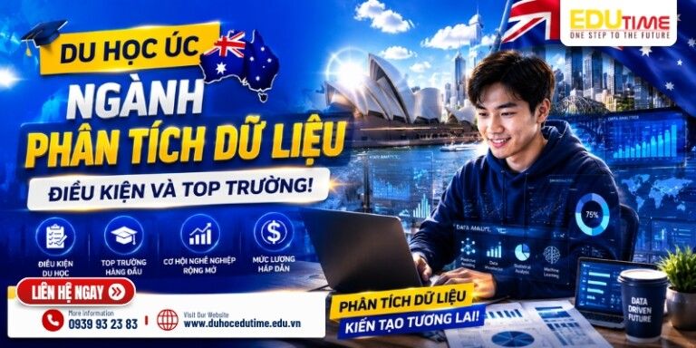 Du học Úc ngành Phân tích dữ liệu: Điều kiện và Top trường!
