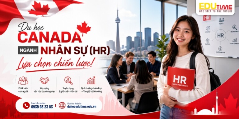 Du học Canada ngành Nhân sự (HR): Lựa chọn chiến lược!