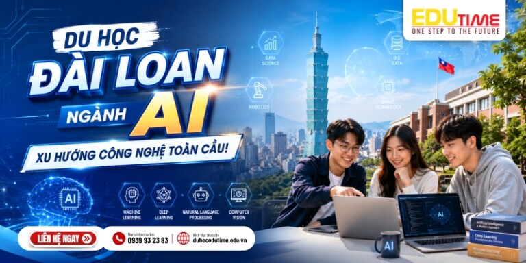 Du học Đài Loan ngành AI: Xu hướng công nghệ toàn cầu!