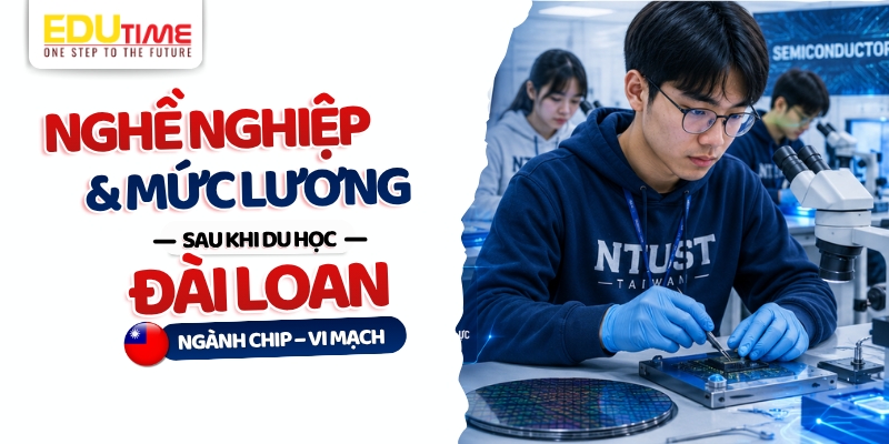 nghề nghiệp và mức lương sau khi du học đài loan ngành chip - vi mạch