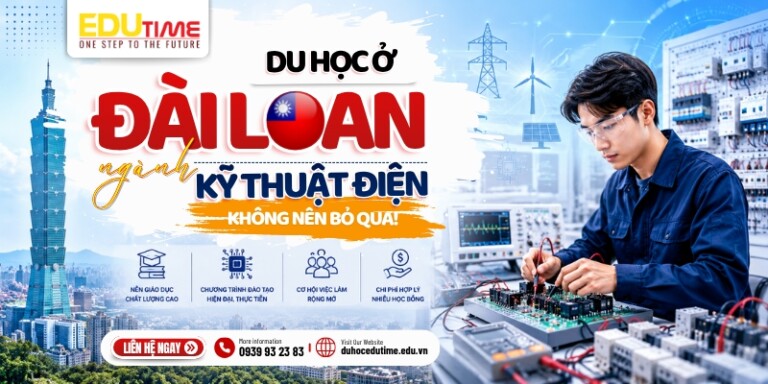 Du học Đài Loan ngành Kỹ thuật điện: Không nên bỏ qua!