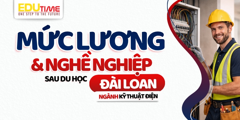 mức lương và nghề nghiệp sau du học đài loan ngành kỹ thuật điện