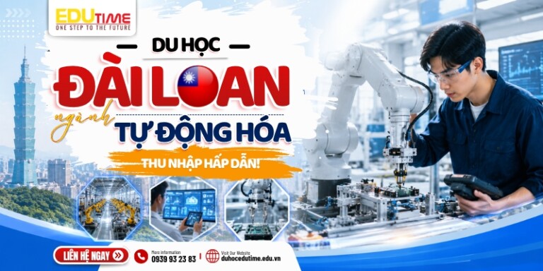 Du học Đài Loan ngành Tự động hóa: Thu nhập hấp dẫn!