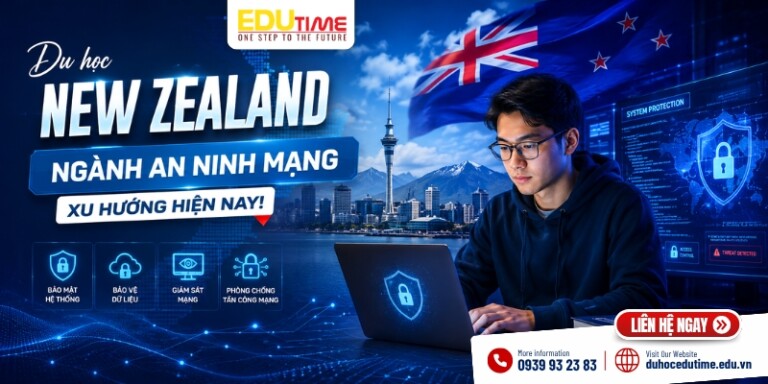 Du học New Zealand ngành An ninh mạng: Xu hướng hiện nay!