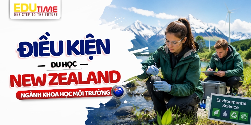 điều kiện du học new zealand ngành khoa học môi trường