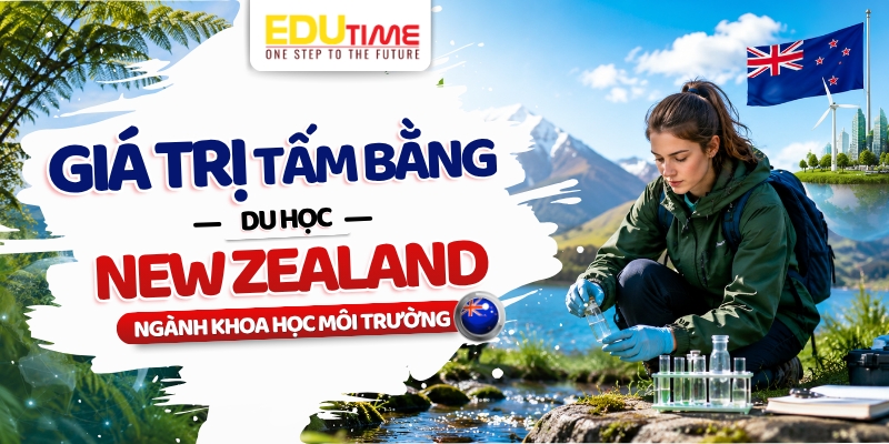 giá trị tấm bằng du học new zealand ngành khoa học môi trường