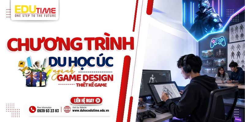 chương trình đào tạo du học úc ngành game design