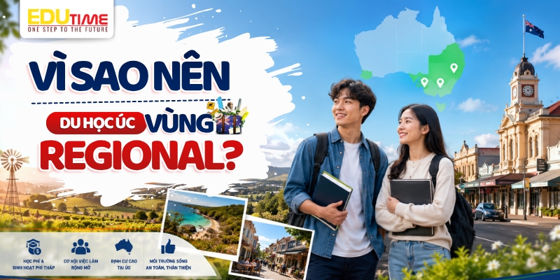 vì sao nên chọn du học úc vùng regional?