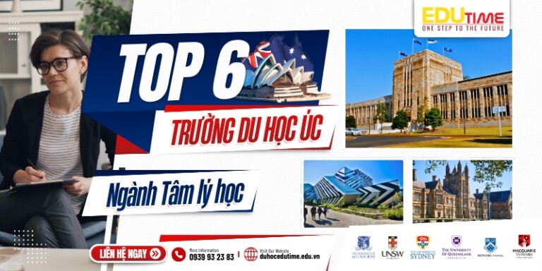Top 6 trường du học Úc ngành Tâm lý học: Cập nhật ngay!