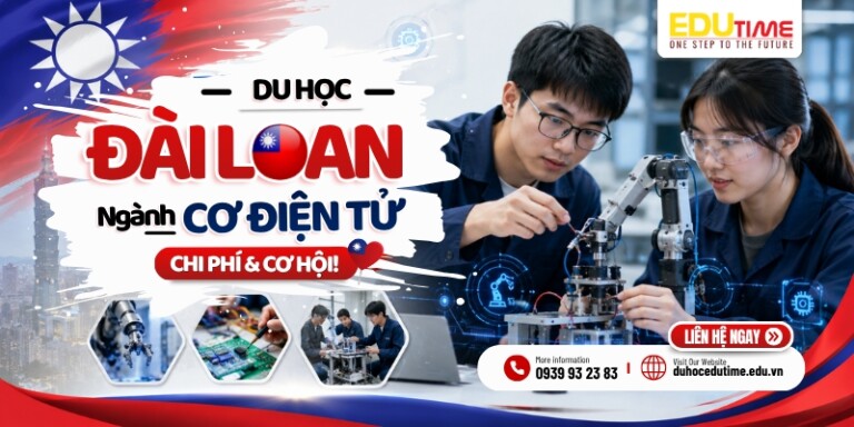 Du học Đài Loan ngành Cơ điện tử: Chi phí và cơ hội!
