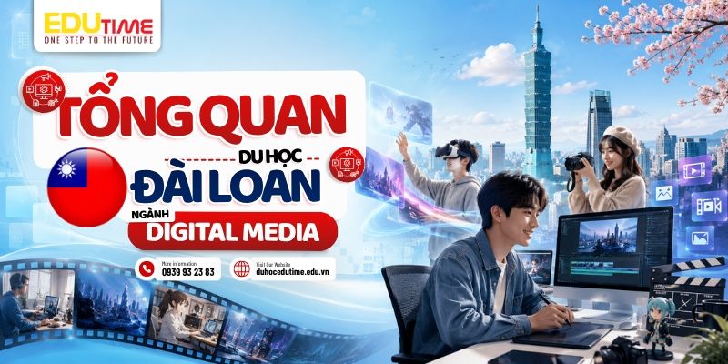 Tổng quan về du học Đài Loan ngành Digital Media tổng quan về du học đài loan ngành digital media