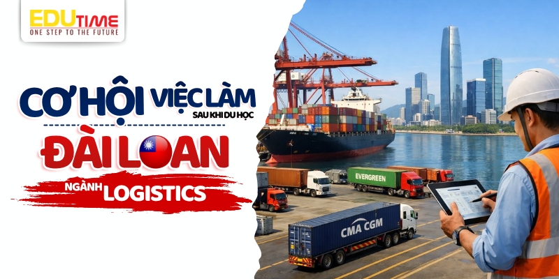 cơ hội nghề nghiệp sau khi du học đài loan ngành logistics