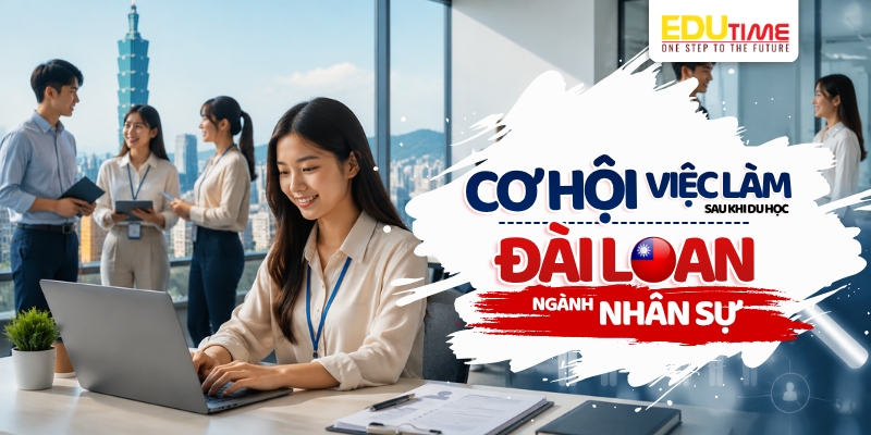 cơ hội nghề nghiệp sau du học đài loan ngành nhân sự