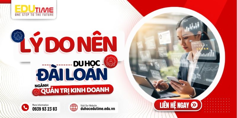 lý do nên chọn du học đài loan ngành quản trị kinh doanh