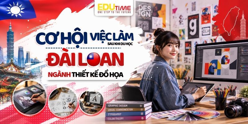 cơ hội nghề nghiệp sau du học đài loan ngành thiết kế đồ họa
