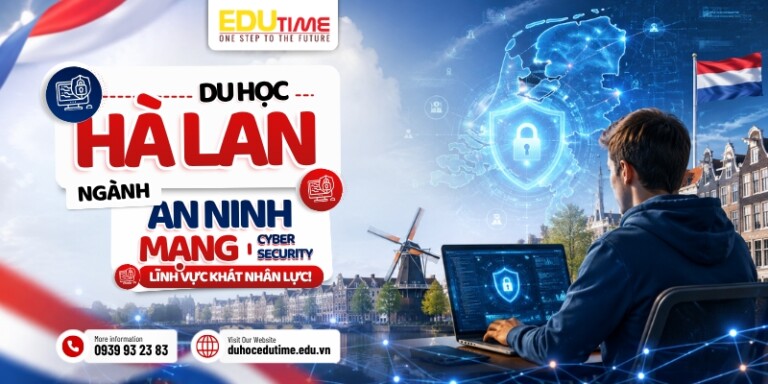 Du học Hà Lan ngành An ninh mạng: Lĩnh vực khát nhân lực!