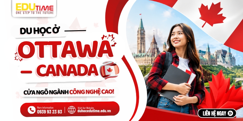 du học ở ottawa canada: cửa ngõ ngành công nghệ cao!