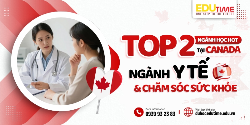 top 2 ngành học hot ở canada - nhóm ngành y tế & chăm sóc sức khỏe