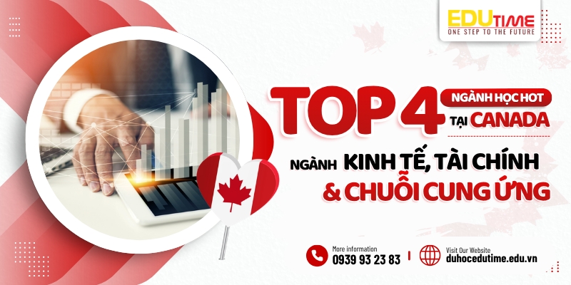 top 4 ngành học hot ở canada - nhóm ngành kinh tế, tài chính & chuỗi cung ứng