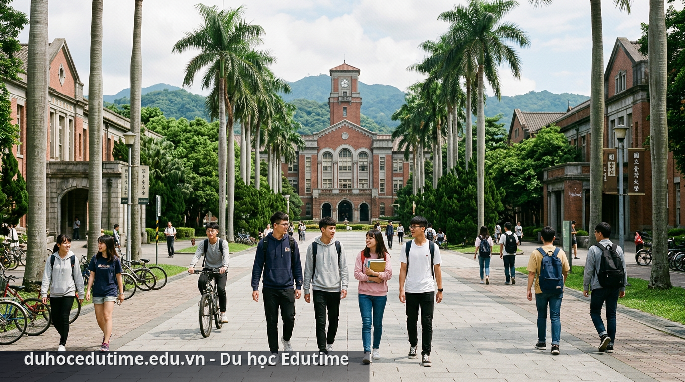 Môi trường học tập chuyên nghiệp tại các trường đại học ở Đài Loan - các trường đại học ở đài loan
