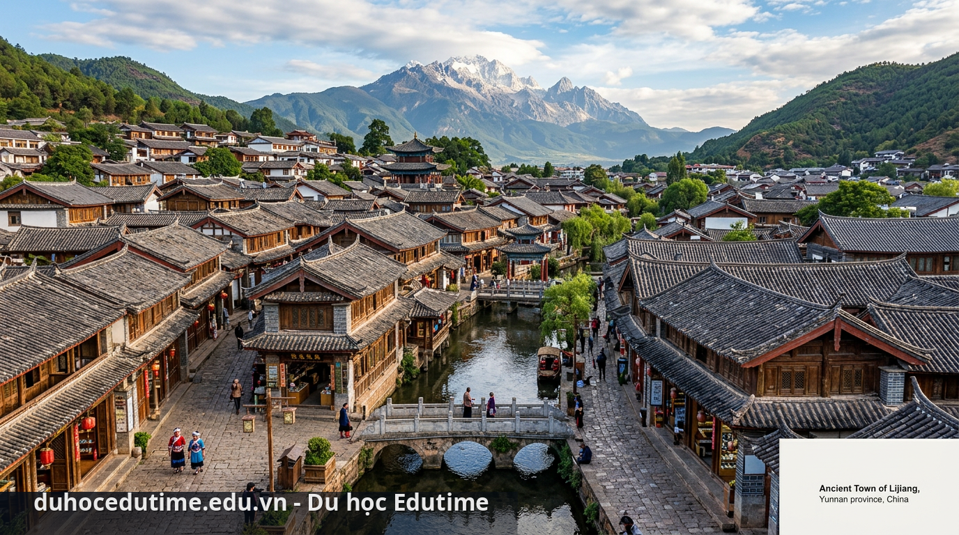Địa điểm du lịch Trung Quốc: 7 điểm đến đẹp như tranh vẽ 2 Lệ Giang là địa điểm du lịch Trung Quốc nổi tiếng với vẻ đẹp cổ kính - địa điểm du lịch Trung Quốc