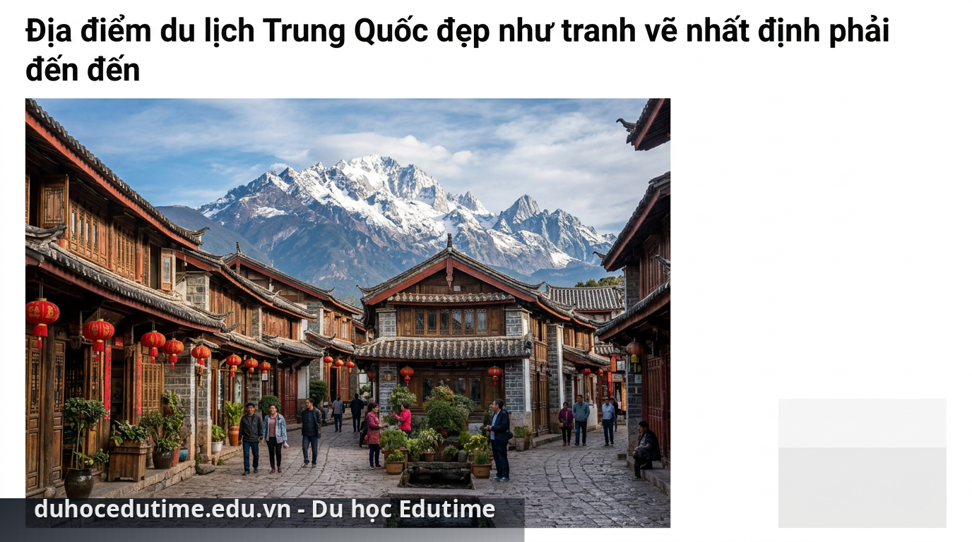 Lệ Giang - địa điểm du lịch Trung Quốc đẹp như tranh vẽ - địa điểm du lịch Trung Quốc