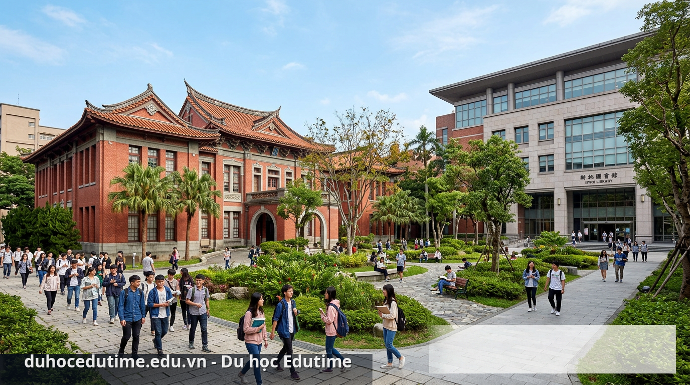 Đại học Sư phạm Đài Loan – Nơi đào tạo hàng đầu về sư phạm và ngôn ngữ - du học Đài Loan ngành ngôn ngữ