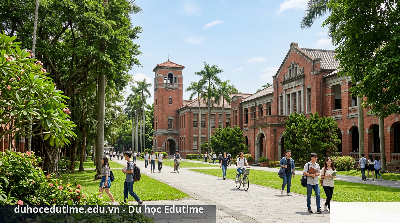 Đại học Quốc gia Đài Loan là điểm đến lý tưởng cho sinh viên quốc tế - Du học Đài Loan