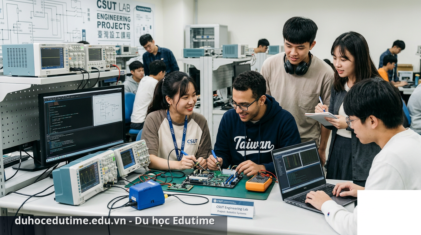 Môi trường học tập thực tiễn tại CUST - Đại học Khoa học và Công nghệ Trung Quốc