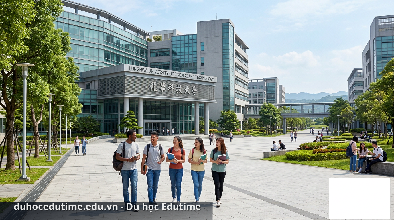 Du học Đài Loan trường Đại học Khoa học và công nghệ Long Hoa 2 Cơ sở vật chất hiện đại tại Đại học Khoa học và công nghệ Long Hoa - Đại học Khoa học và công nghệ Long Hoa