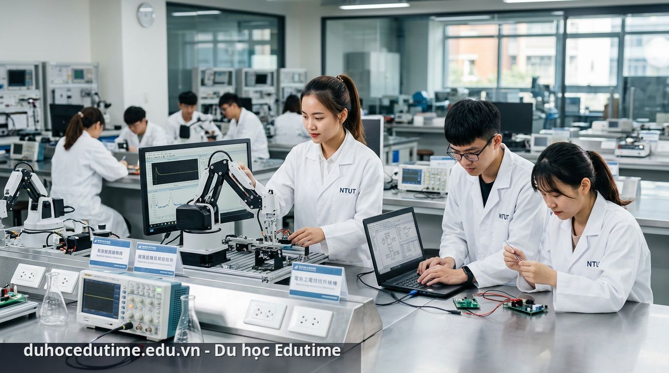 Cơ sở vật chất tại Đại học Công nghệ Quốc gia Đài Bắc - Đại học Công nghệ Quốc gia Đài Bắc