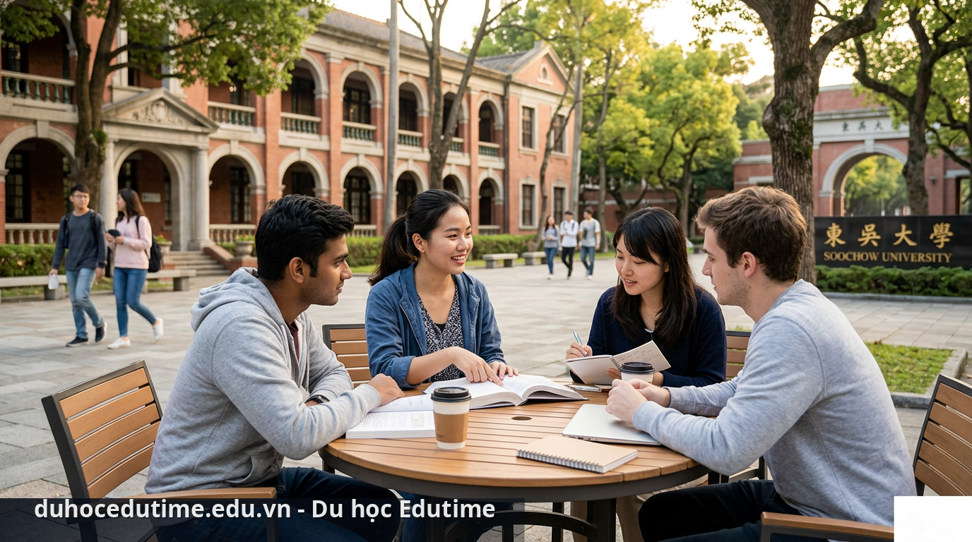 Du học Đài Loan trường Đại học Soochow University 3 Sinh viên dễ dàng kết nối và trải nghiệm văn hóa tại Soochow University - Đại học Soochow University